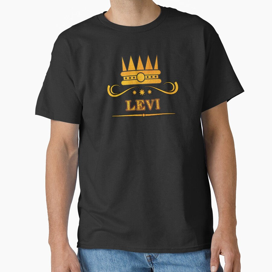 Levi Personalized Funny & Unique Custom Name Design for Men, Teens, and Boys by Watsonarts