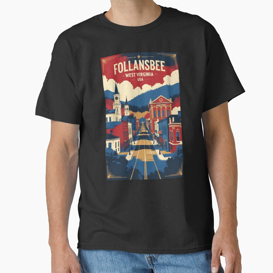 Follansbee West Virginia 1950s USA Vintage Travel Tourism by TravelersGems