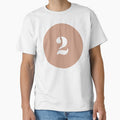 Copy of Number Two (2) in Beige Circle by Ching Teoh