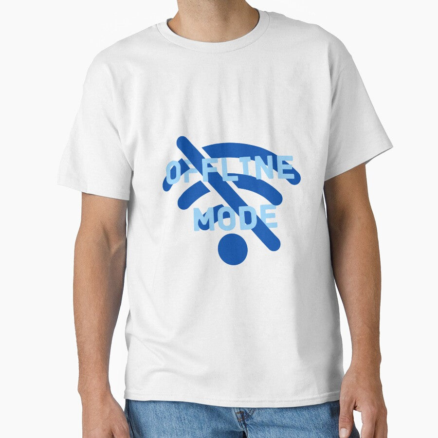 Offline Mode – Disconnect Tee by Lyealy-alayed