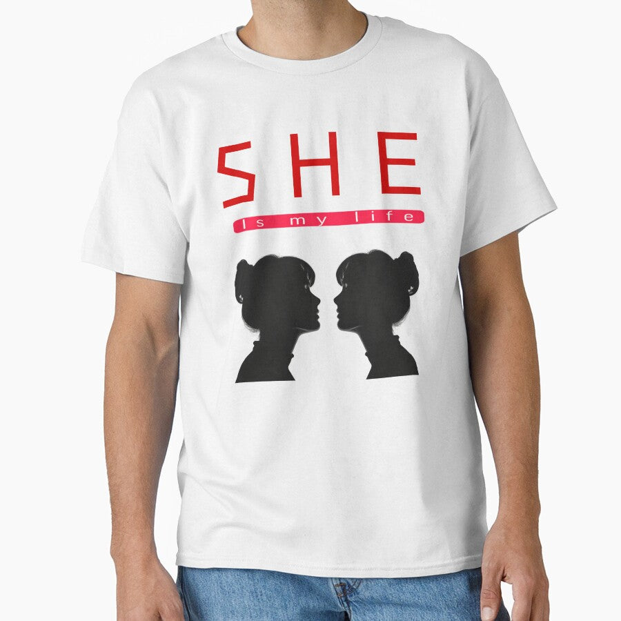 She is my life gift for wife, gift for girlfriend, gift for girlfriend birthday by Tzemo101