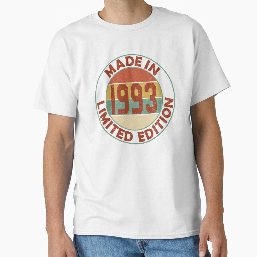 Made In 1993 Limited Edition Retro Vintage by Qudkin