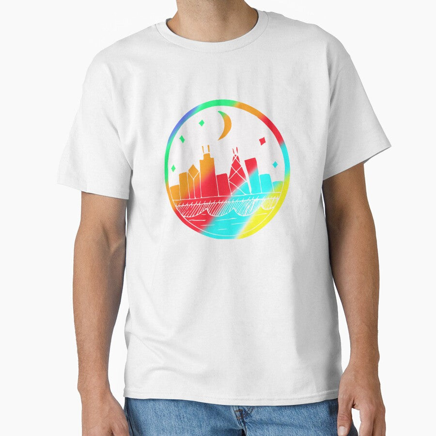 Colorful Building Art Design Gift Idea by werdanepo