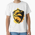 Huffle Badger Emblem Loyal Kind T-shirt Sticker Phone Case by LunarPeachArts