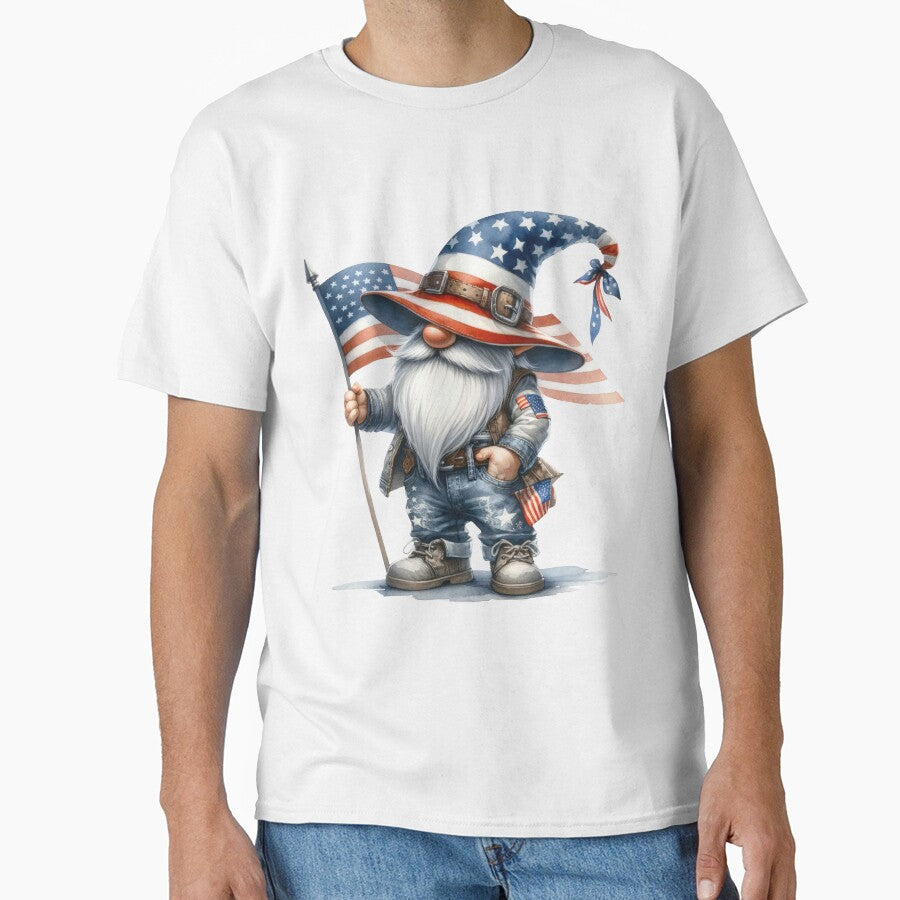Patriotic Gnome by TessAdventures