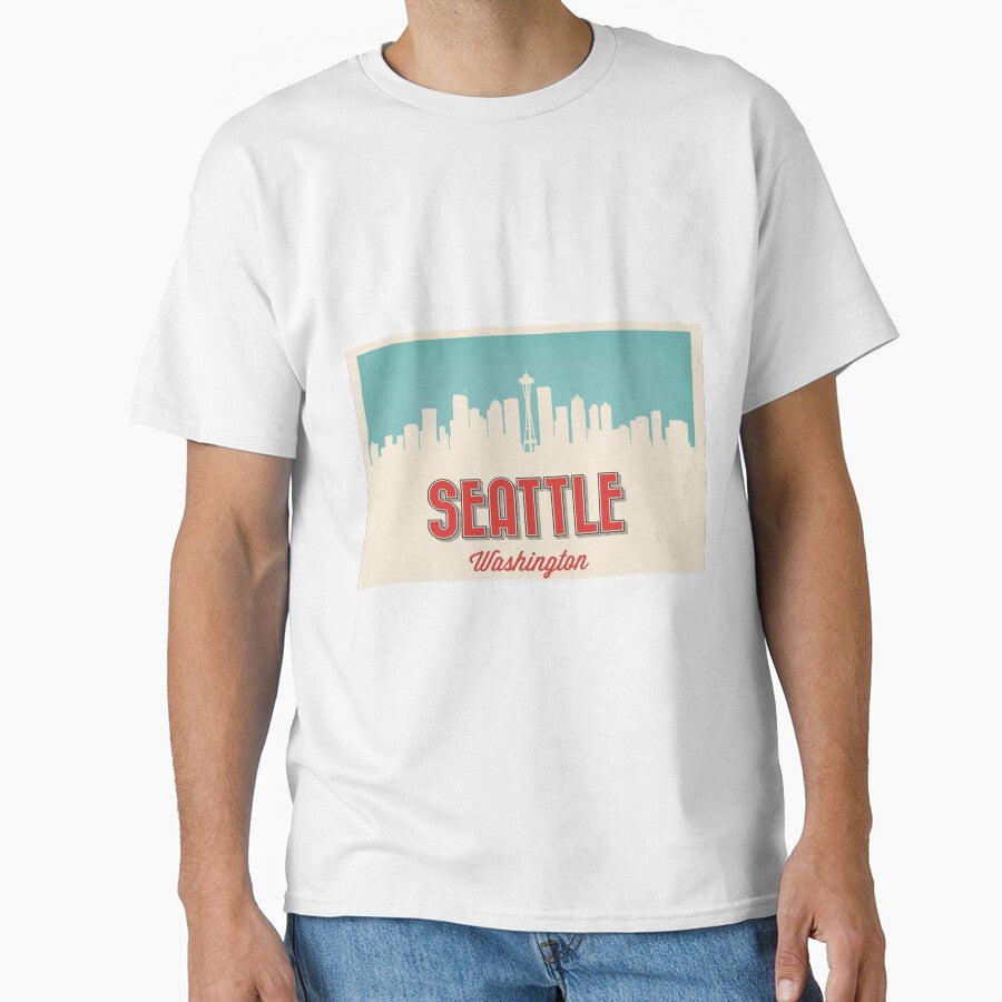 Seattle Washington Retro by TeamBride