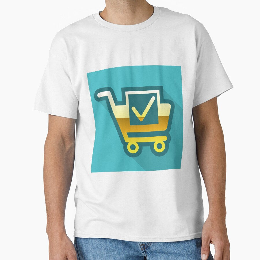 Gold Shopping cart by vectorworks51