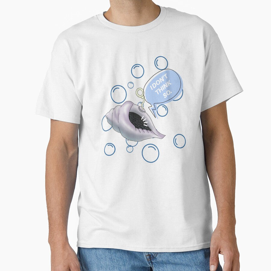 Magic conch says  I  dont think so. bubbles. Magic shell by T-Look