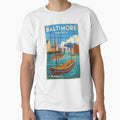 Baltimore Vintage Travel Poster by TravelerRat