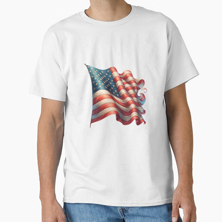 USA Flag Graphic – American Pride Design by artedigital99