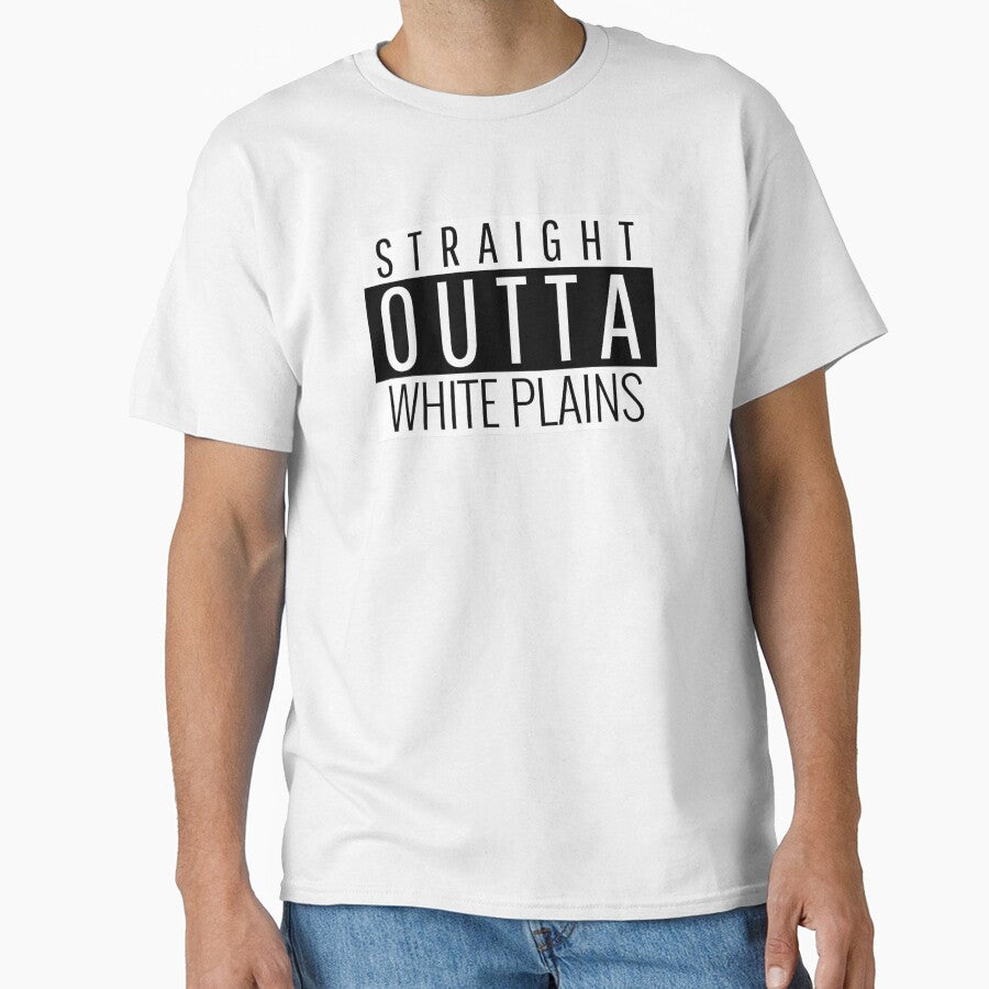 Straight Outta White Plains New york by Teelogic