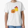 Halloween Funny Pumpkin And Chicken Outfit by Pubi