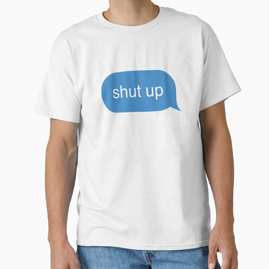 shut up text message by jadechase