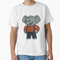 Elephant in Suspenders – Adorable Everyday Look by Confuzz1ed