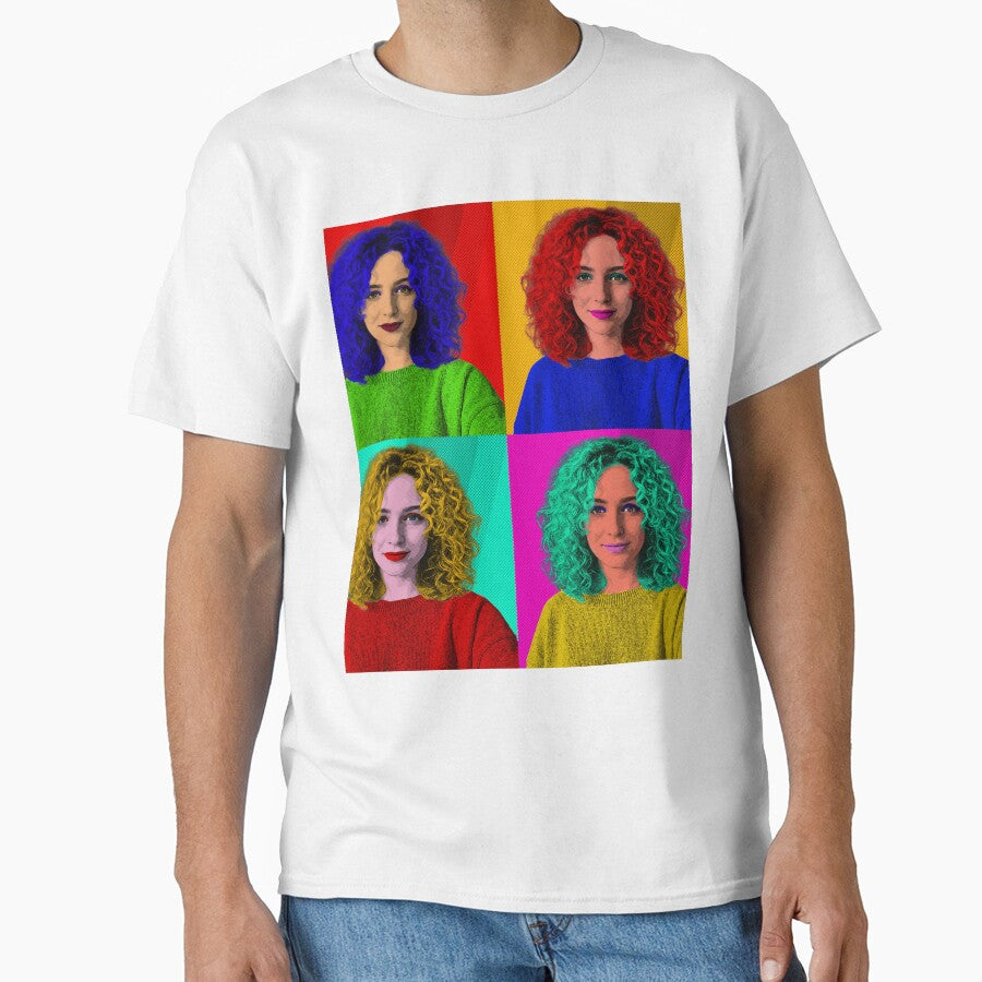 Custom Pop art portrait by Nora Gad