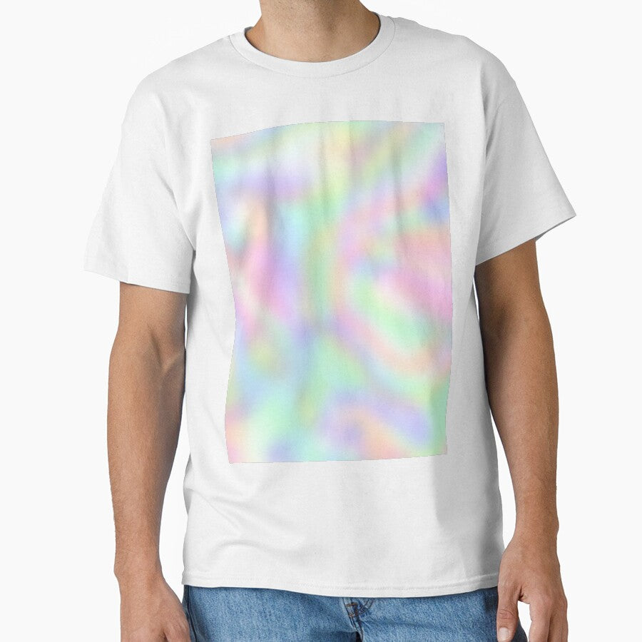 Pastel Holographic rainbow gradient aesthetic by FreshPrintini
