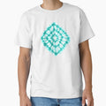 Blue Tie dye print by Mande Arts
