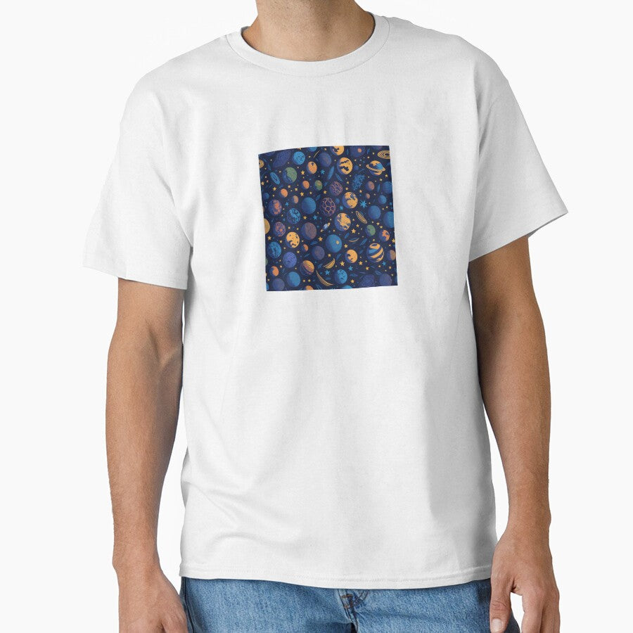 Planet Pattern by PawsAndCoffeeCo