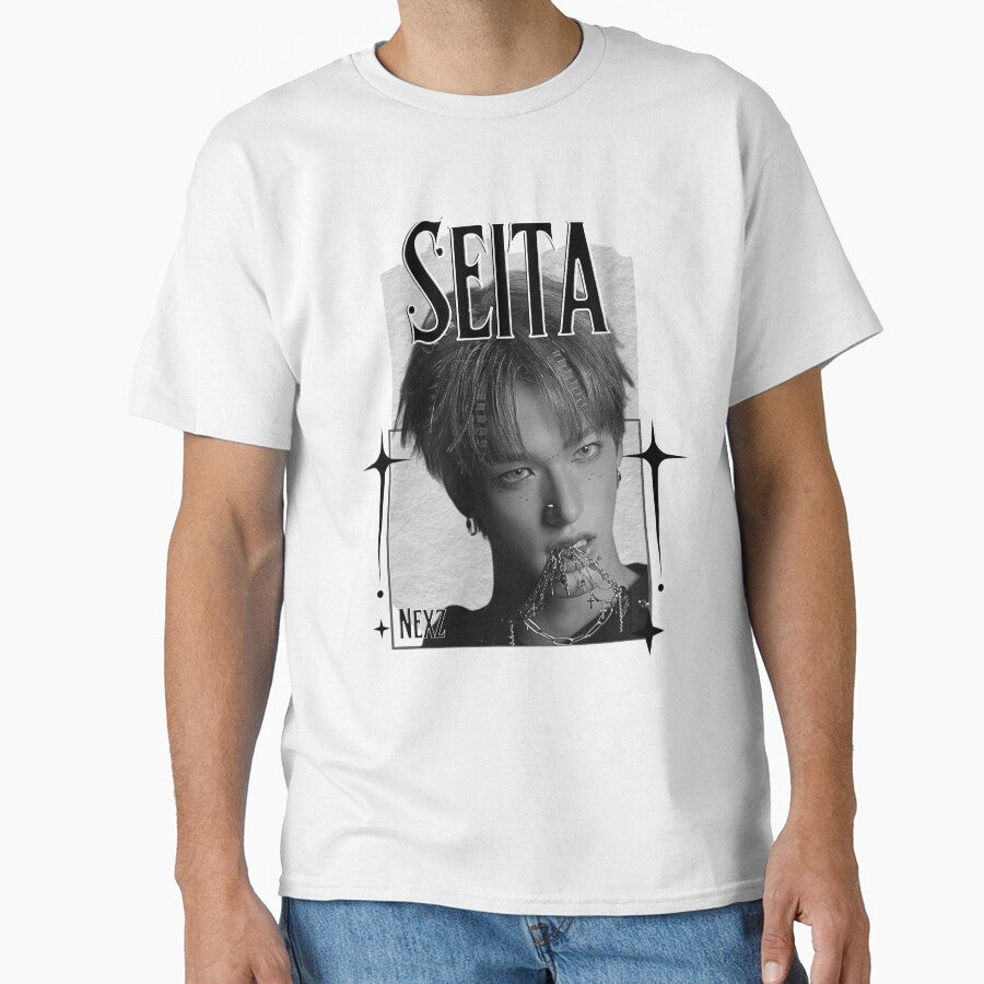 NEX Seita Seven Member K-Pop Boy Group Portrait Korean Japanese boy band by HELL0WBELLO