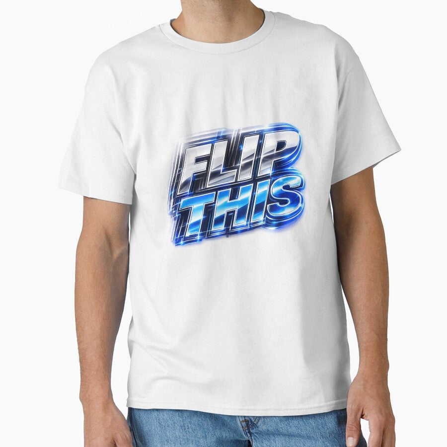 Flip This Chrome Text Design by Kevin Shearer