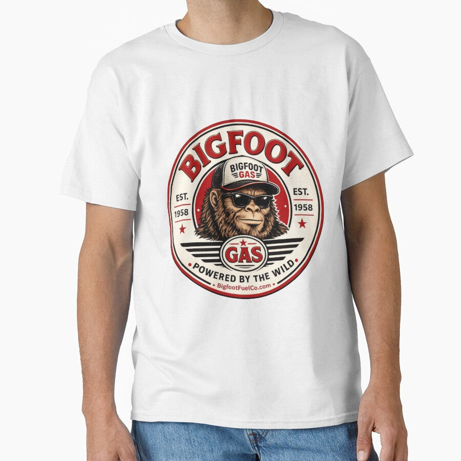 Bigfoot Gas Vintage Logo by Bigfoot Fuel Co