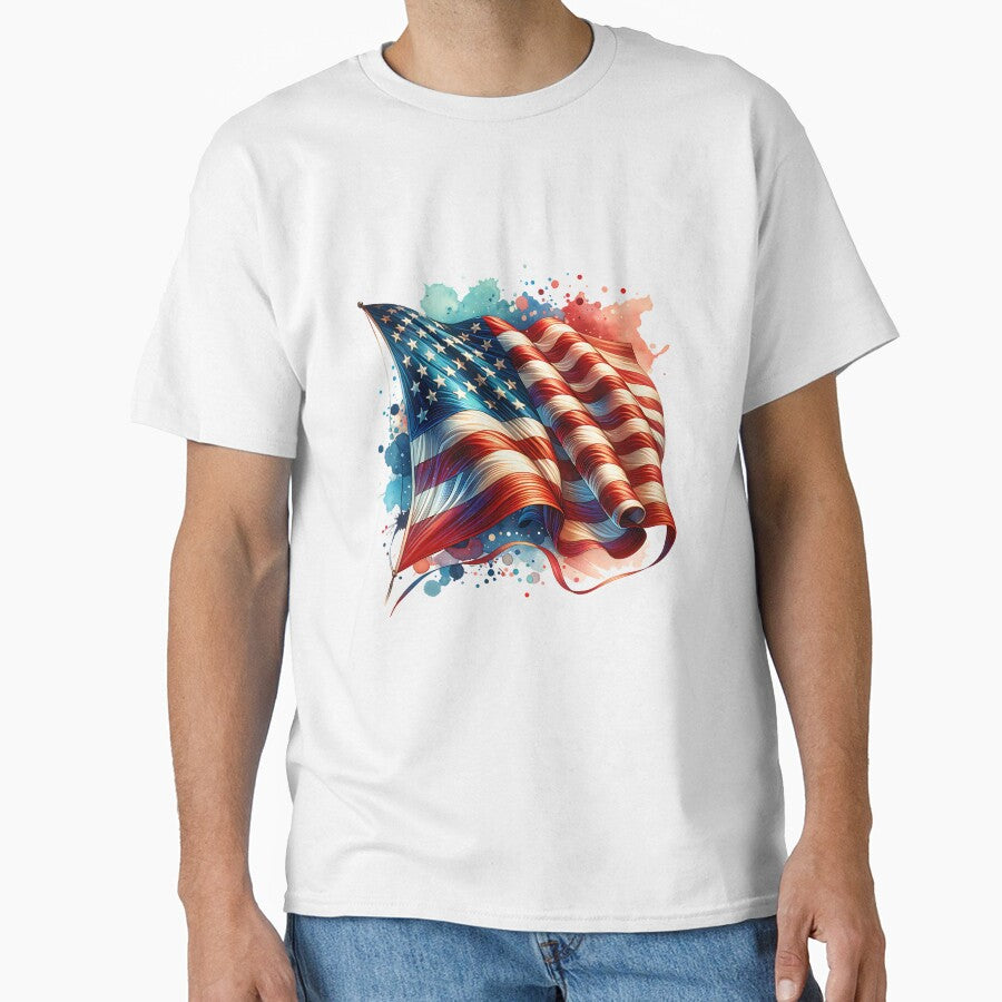 Patriotic USA Pride – American Flag Graphic by artedigital99