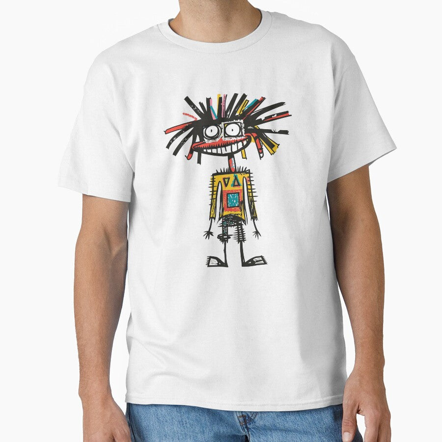Madness & Frenetic Energy Colorful Graffiti Smiling Character by Sturdust