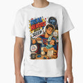 Nighttime Superhero Dad Retro Comic Funny by JonelleTshirts