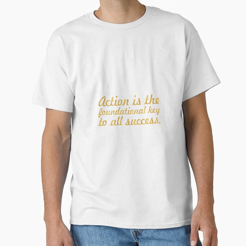 Action is the... Inspirational Quote by Powerofwordss