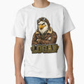 Logan – Vintage Aviator Eagle Name Mascot Sticker by AlexLineArt