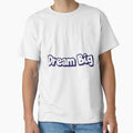 Dream Big text Sicker by Sticktle