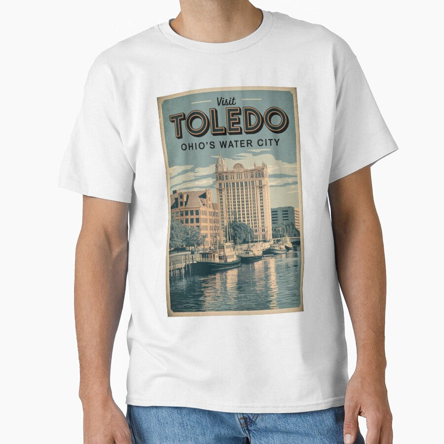 Toledo Vintage Travel Poster by TravelerRat