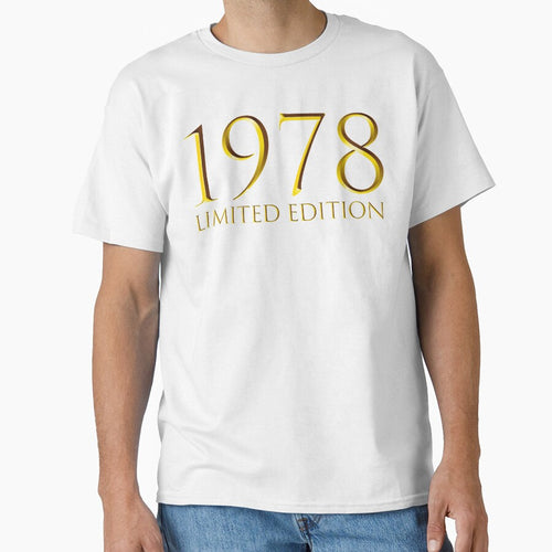 1978 Limited Edition 43 Years Old 43rd Birthday by DavisHasari