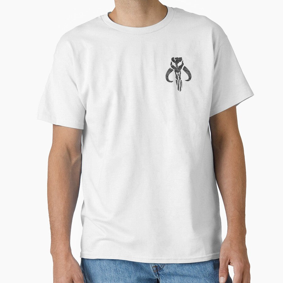 Bounty Hunter Skull Bevelled Emblem Breast Design by BreathingBricks