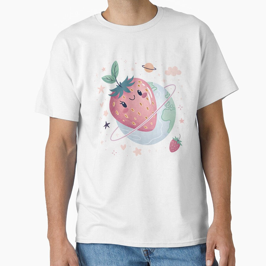 Strawberry Planet by Neural-canvas