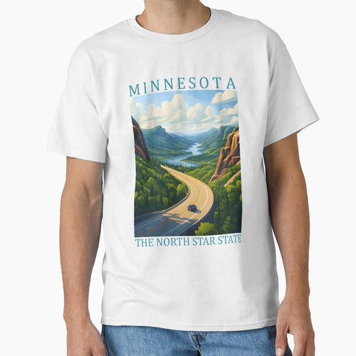 23 Minnesota Travel Poster by Lucy Goosy Art