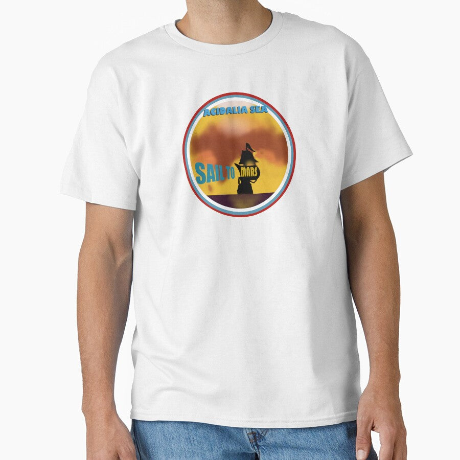 Sail to the Red Planet, Planet Mars. by Geomoon