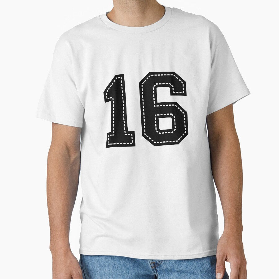 Number 16 Sixteen by StudioRedKoala