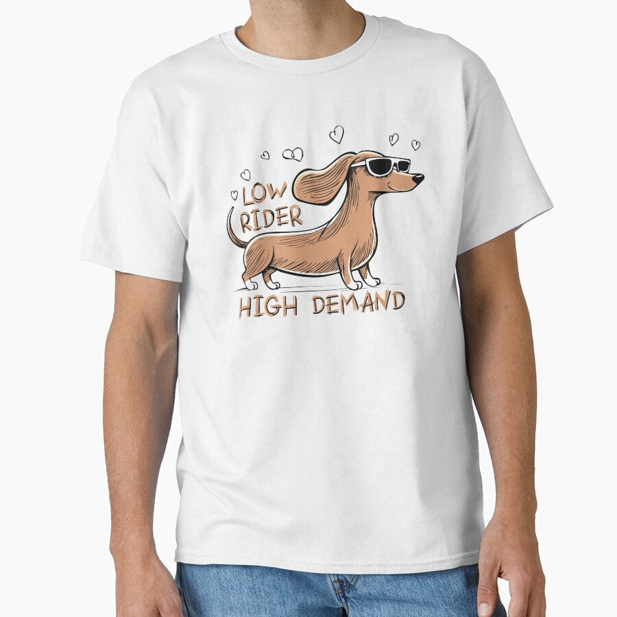 Low Rider High Demand Dachshund Wiener Dog by PCStudio57