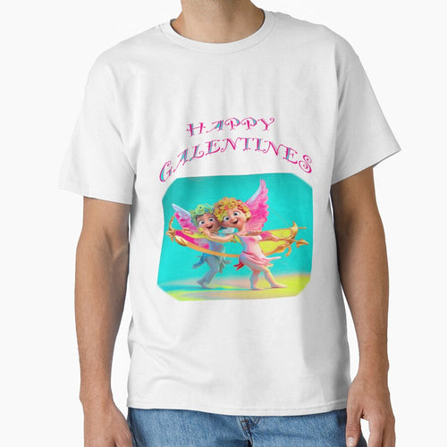 A Cartoon Happy Galentines card, perfect gift idea for Galentines day by sailorsam1805