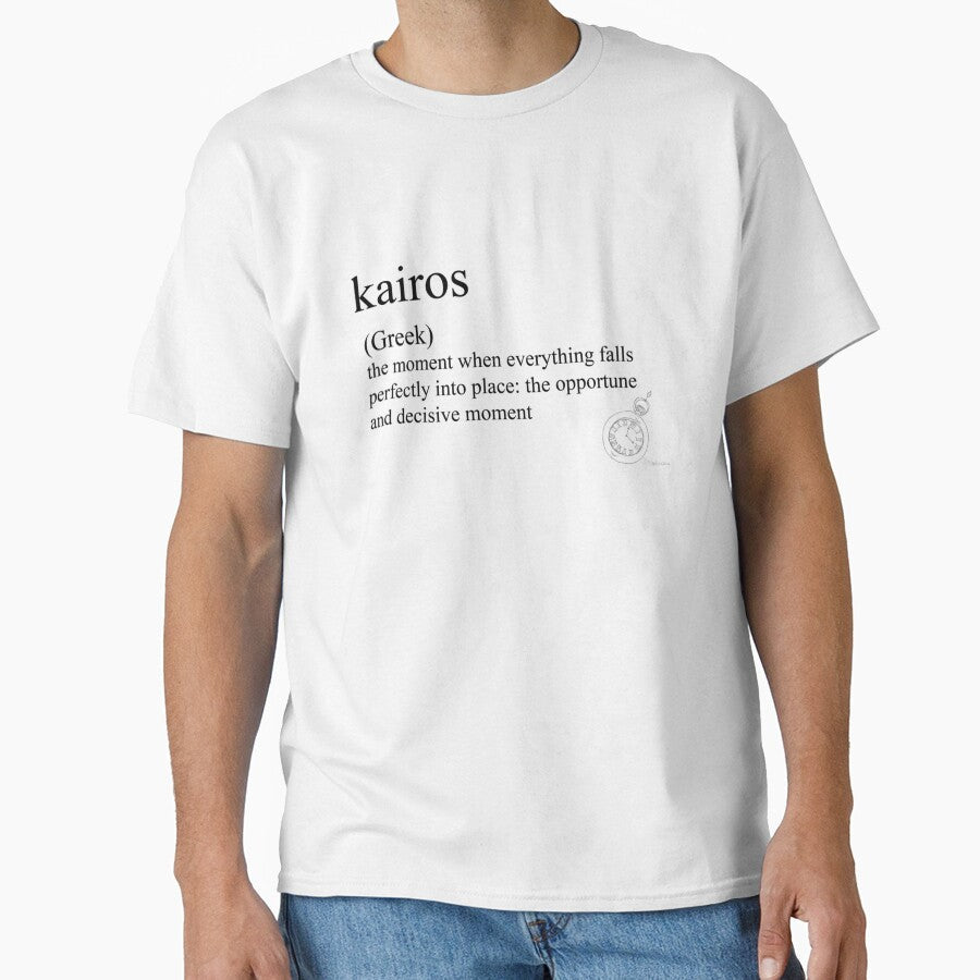 Kairos Greek  statement tees  accessories by LinhNguyenLtres