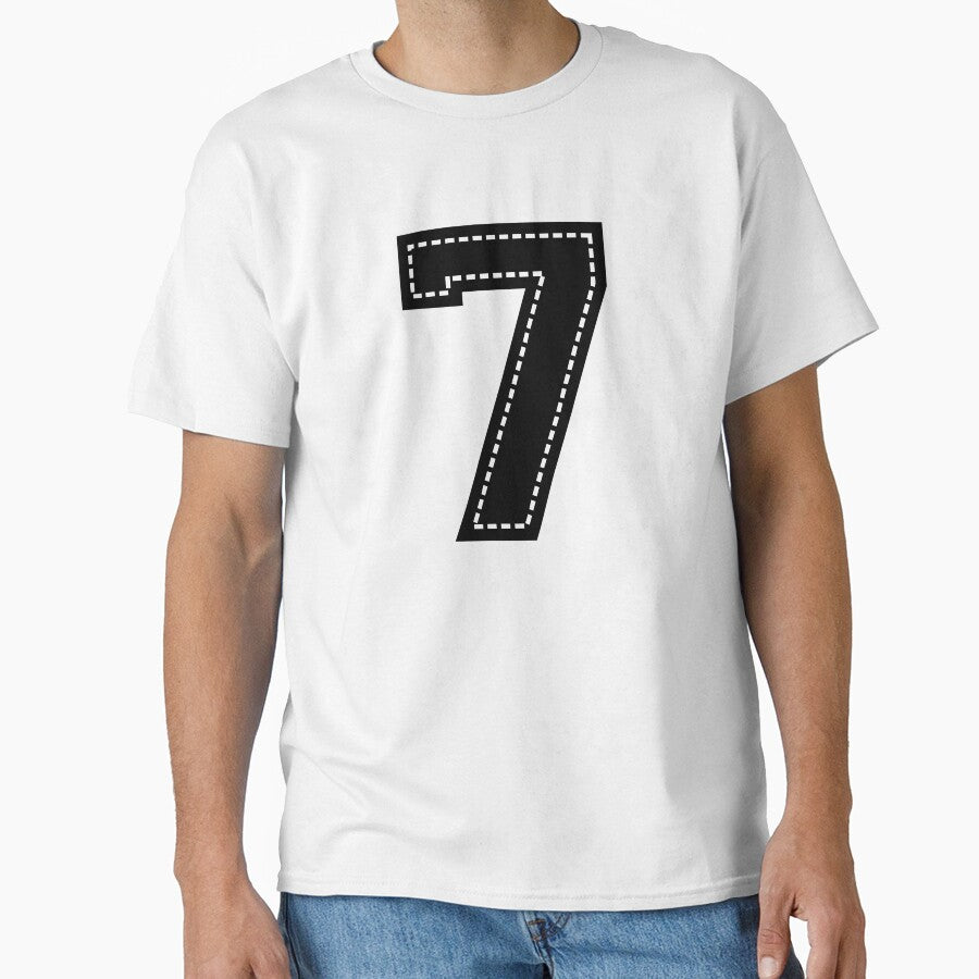 Number 7 Seven by StudioRedKoala