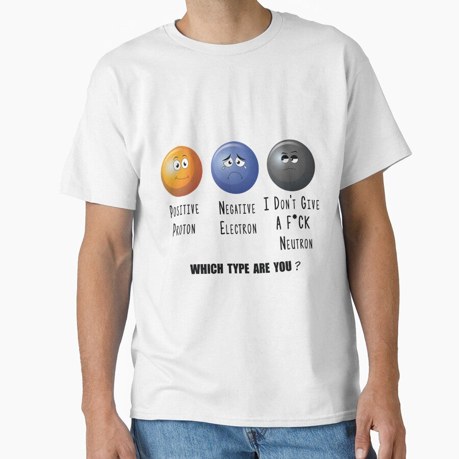 Proton, Electron, Neutron Science Themed Design by SCI-Boutique