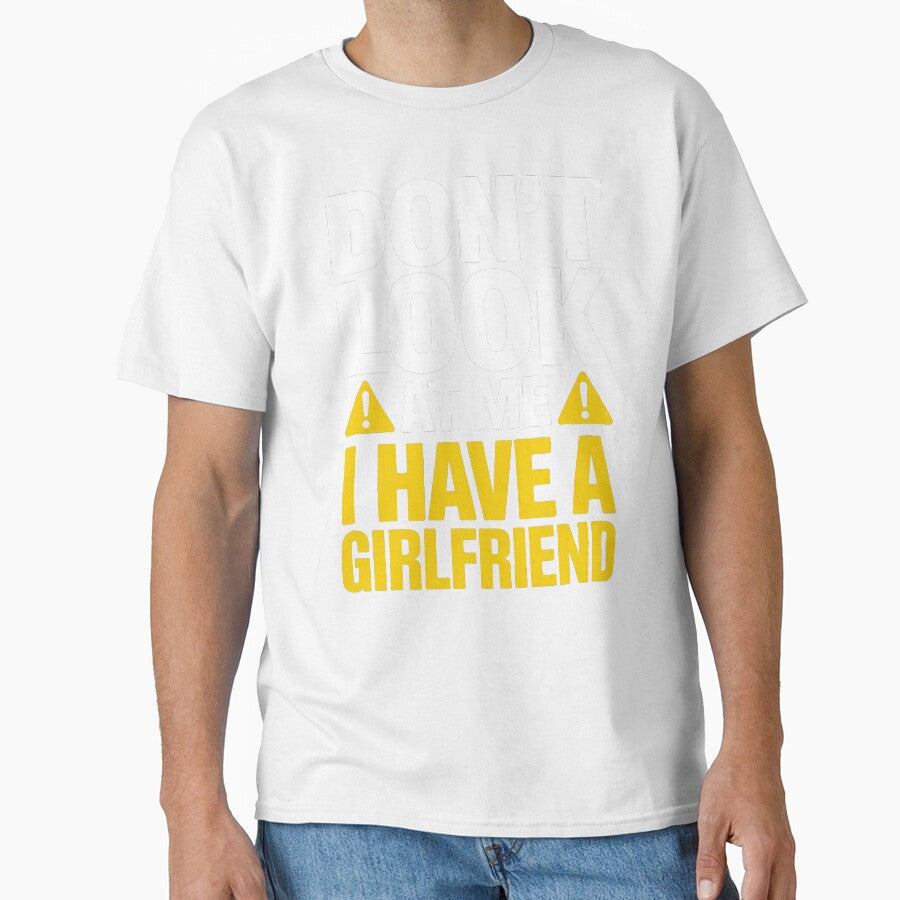 don't look at me, i have a girlfriend by jkrphoto