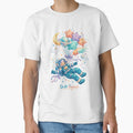 Drift Beyond – Cute Astronaut Floating in Space by inkoutninja
