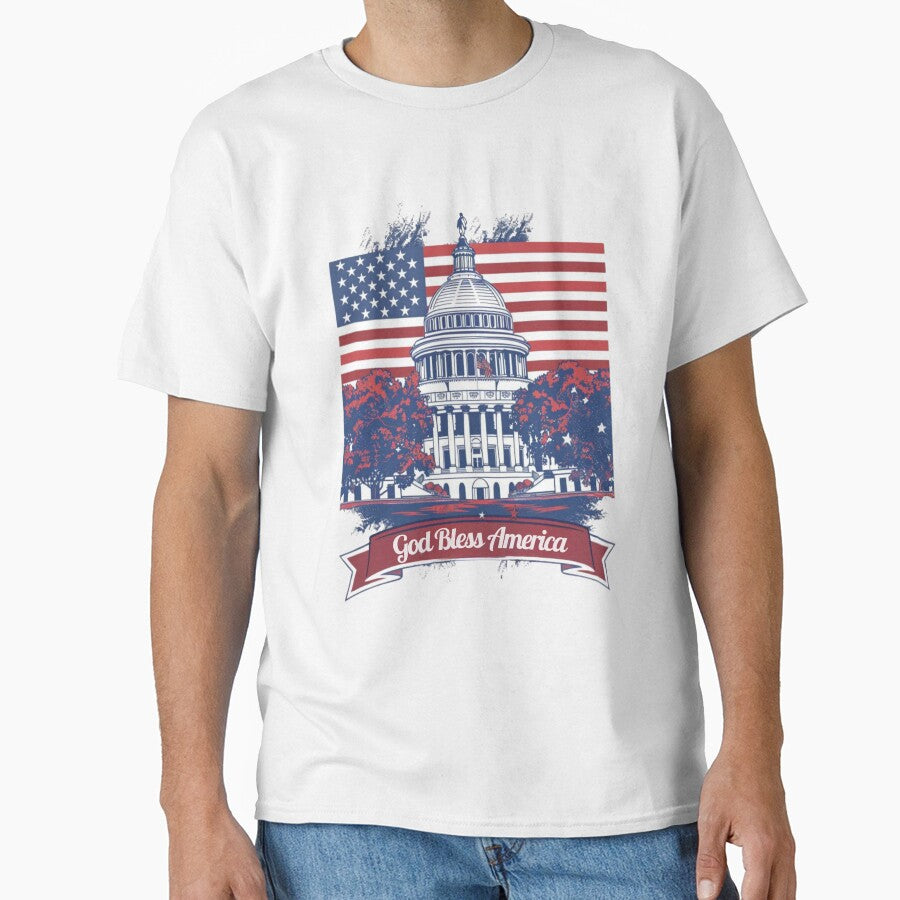 Americana Reimagined: Vintage Art Stirs Patriotic Soul by Bee Happy Creative™
