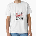 Greeting Card - I love  mom , valentine card ideas for mom by Merchlux