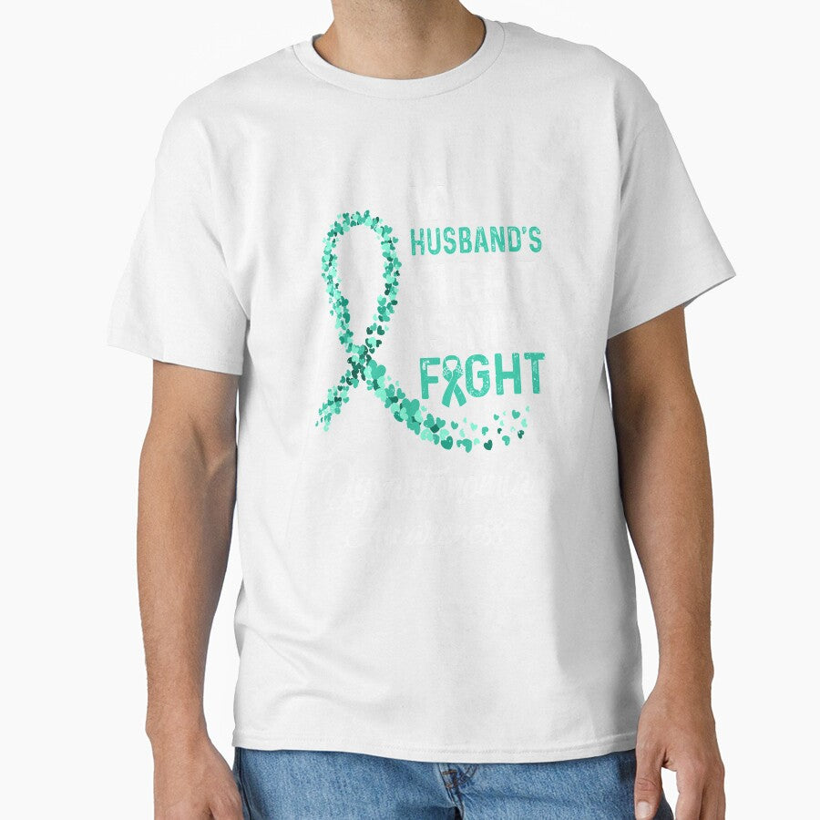 My Husbands Fight Is My Fight Dysautonomia Cancer Awareness by KAYLAELSIE