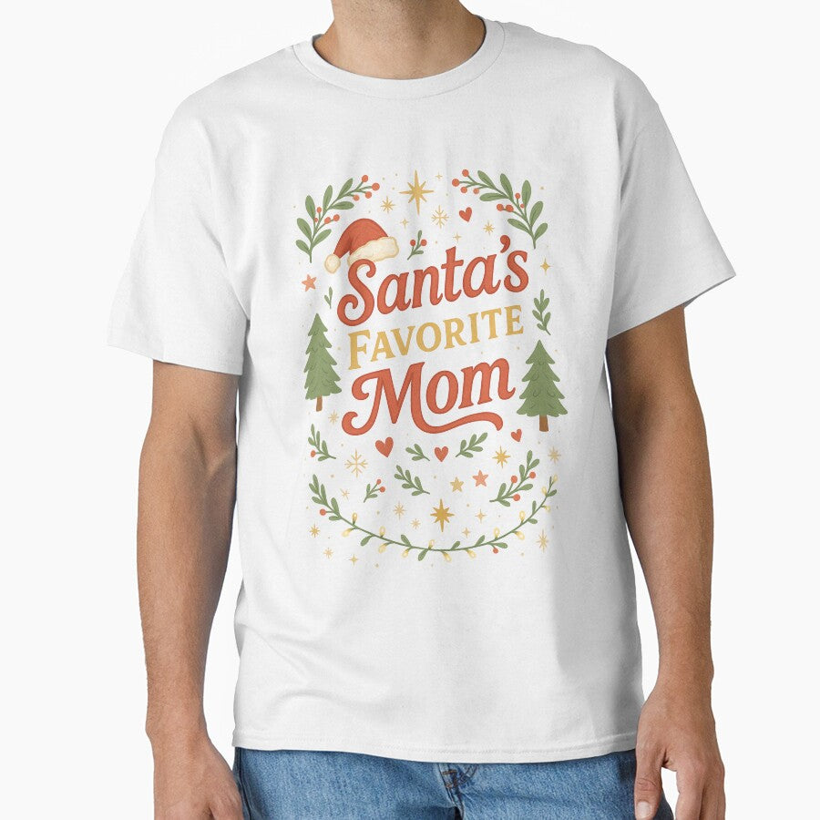 Santa’s Favorite Mom – Festive Christmas Design by Meandmyshop