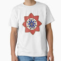 Simple Red Flower Mandala by BelindaFuller